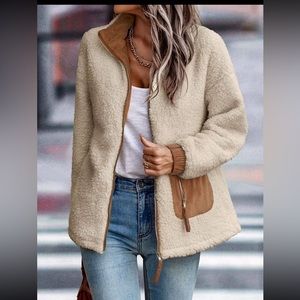 Teddy Sherpa zipped jacket